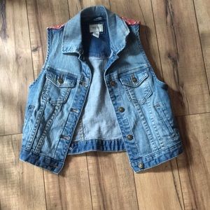 Forever 21 jean vest